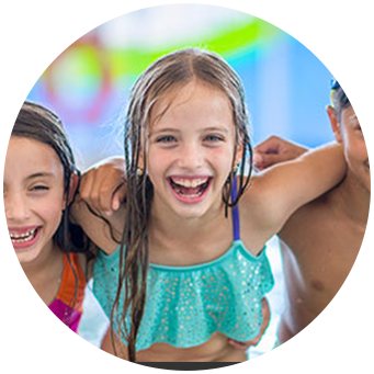 Young Guests At Zoom Flume Birthday