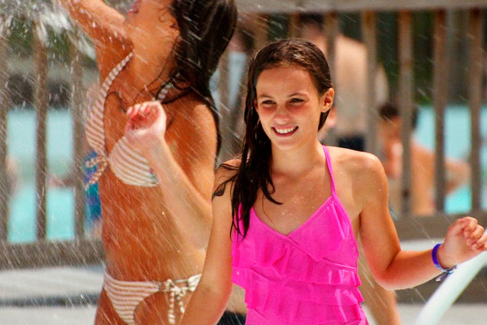 Young Girl at Riptide Cove Wave Pool